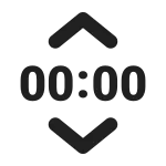 Time Picker SVG Icon